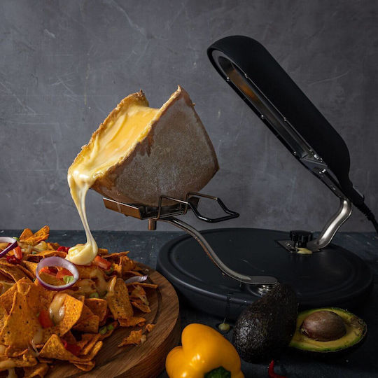 Boska Holland Tischplatte Elektrogrill Raclette Grill Edelstahl mit einstellbarem Thermostat 38.3cmx33.6cmcm