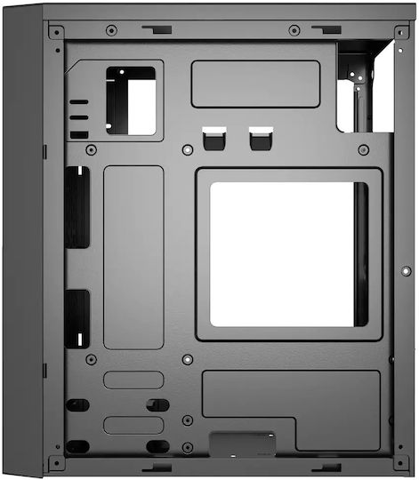 Gembird Fornax K170 Mini Tower Computer Case Black