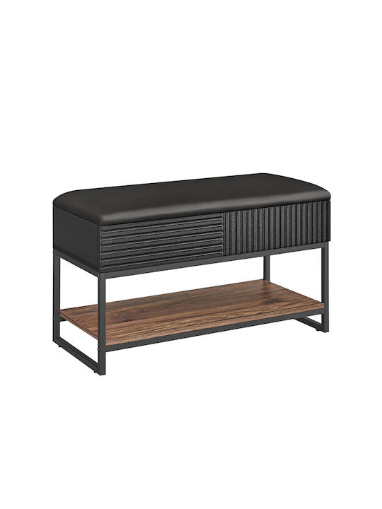 Entry Furniture with Shoe Rack & Bench 80x35x46cm