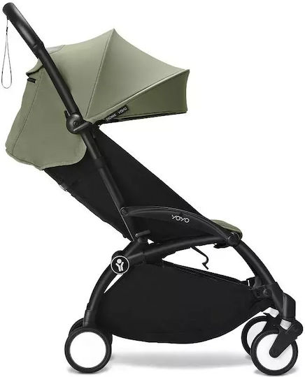 Stokke YOYO³ Baby Stroller Suitable from 6+ Months Frame Colour Black / pack Toffee 6.2kg