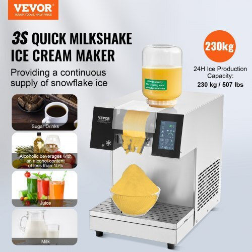 Vevor Professionelle Maschine Eiscreme 0.7kW 6.4x3.9x5.4cm. FLXNBJFLCMYJDLHFVV2