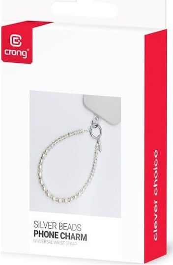 Crong Κόσμημα Κινητού Ασημί
