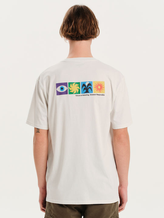 Nature Is Watching T-shirt White