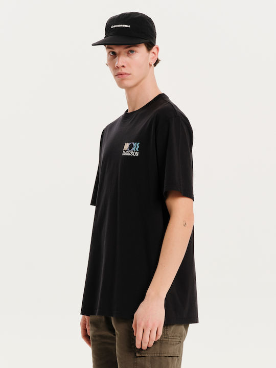 T-shirt Μαύρο
