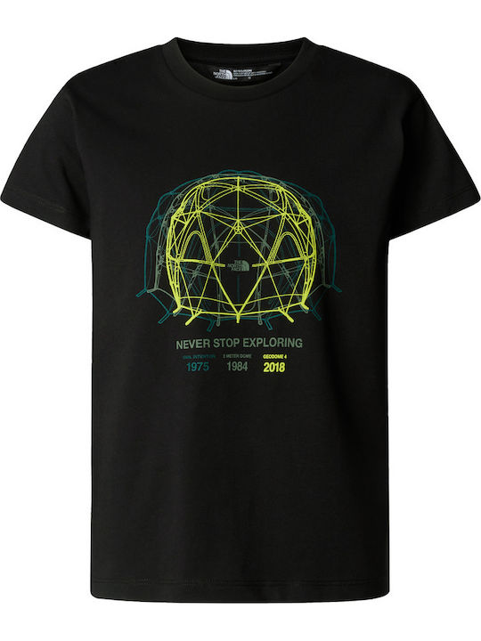 Kinder-T-Shirt Schwarz