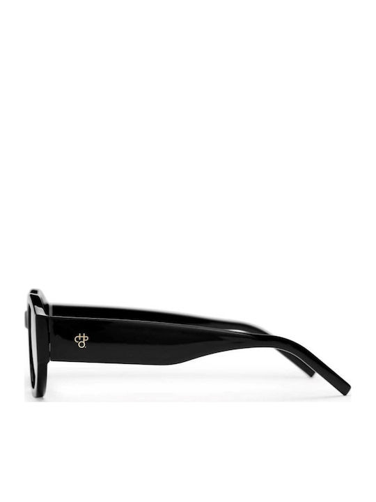 Chpo Women's Sunglasses with Black Plastic Frame and Gray Lens 16135AA