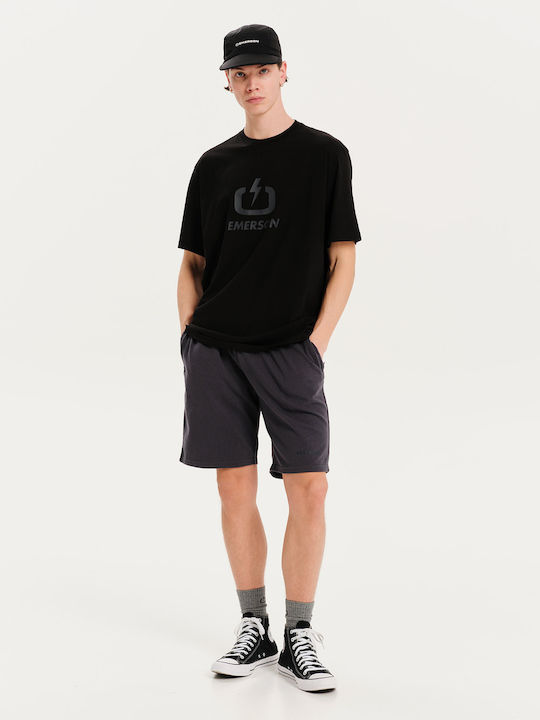 T-shirt Μαύρο