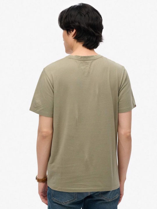 D2 Ovin T-shirt Light Khaki Green