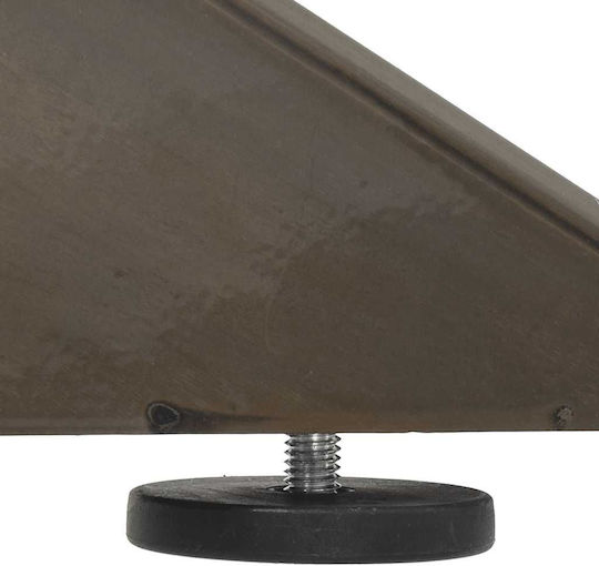 vidaXL Metallic Furniture Leg Suitable for Table / Coffee Table / Office 120x68x72cm Natural