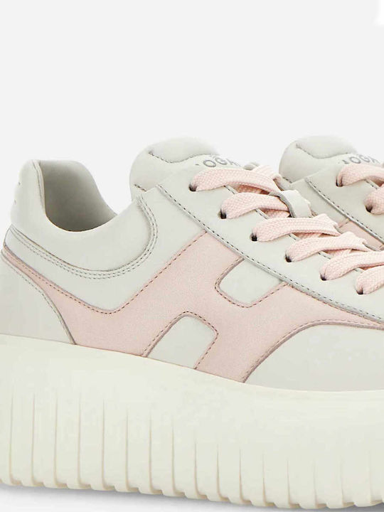 Hogan Sneakers Beige HXW6450FE91LE90GAS | Skroutz.eu