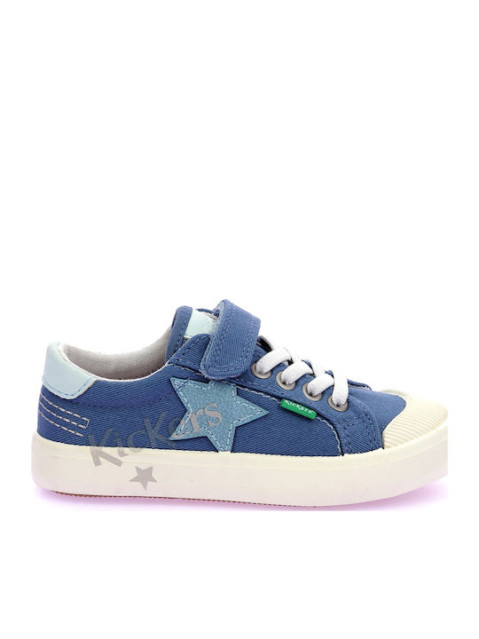 Παιδικά Sneakers με Σκρατς Μπλε