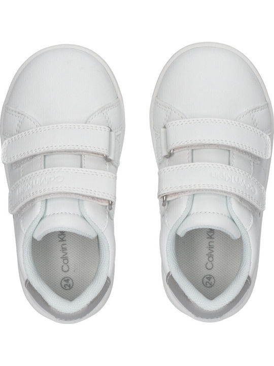 Παιδικά Sneakers με Σκρατς Λευκά