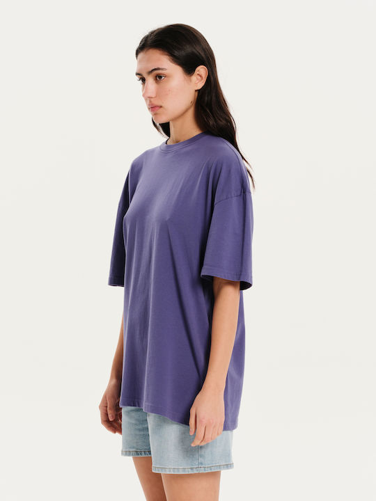 Women's Oversized T-shirt Purple