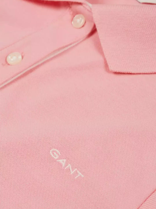 Women's Polo Blouse Sleeveless Pink