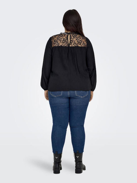 Women's Blouse Long Sleeve Black