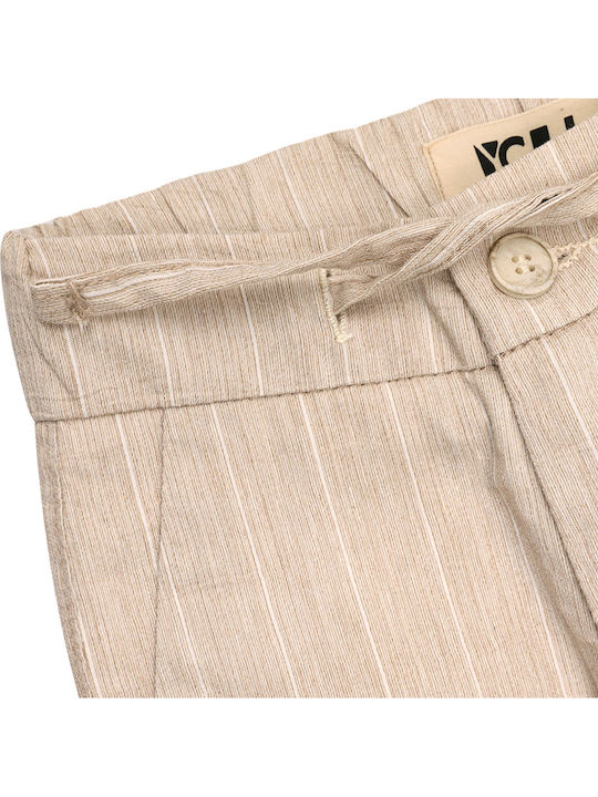 Kids' Linen Pants Ecru