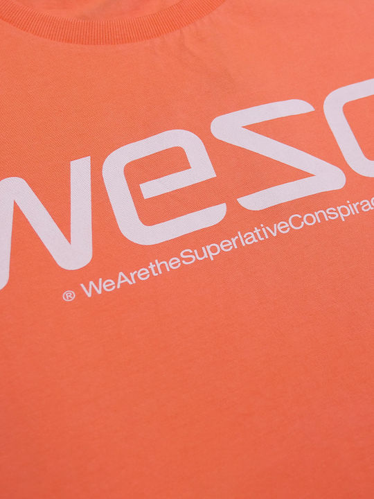 Wesc T-Shirt Hot Coral 111WE-00279-HOTCRL