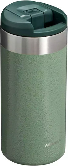 Stanley AeroLight Transit Glass Thermos Stainless Steel BPA Free 350ml Hammertone Green