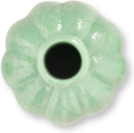 Set/3 Vaze Mici din Sticlă Verde Pip Studio 8cm X 13cm 7cm X 13cm 7cm X 16cm