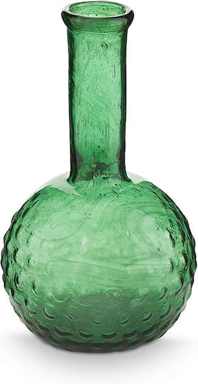 Set/3 Vaze Mici din Sticlă Verde Pip Studio 8cm X 13cm 7cm X 13cm 7cm X 16cm