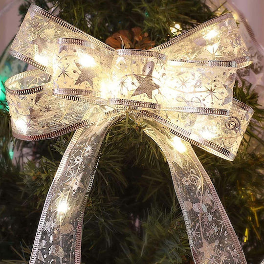 Weihnachtliche Farbband Beleuchtet Lila 200cm 1Stück