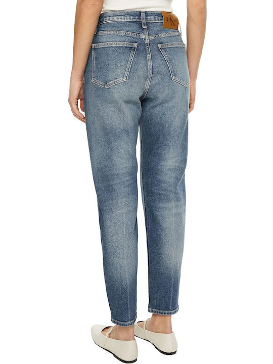 Calvin Klein Women's Jean Trousers in Mom Fit Denim Medium