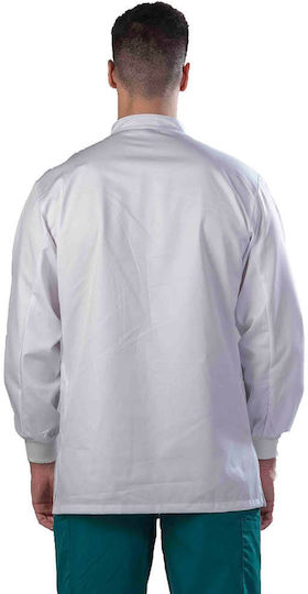 Anta Uniforms Bărbați Geacă medicală Turcoaz din Bumbac și Poliester