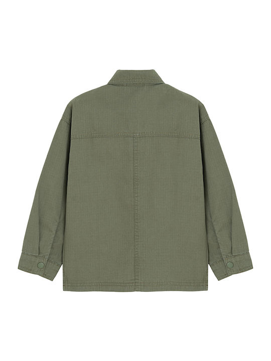 Kids Shirt Long Sleeve Green