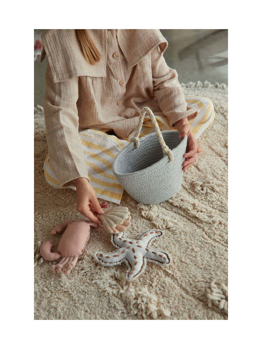 Lorena Canals Covor Pentru Copii Handmade Bej 120x120cm