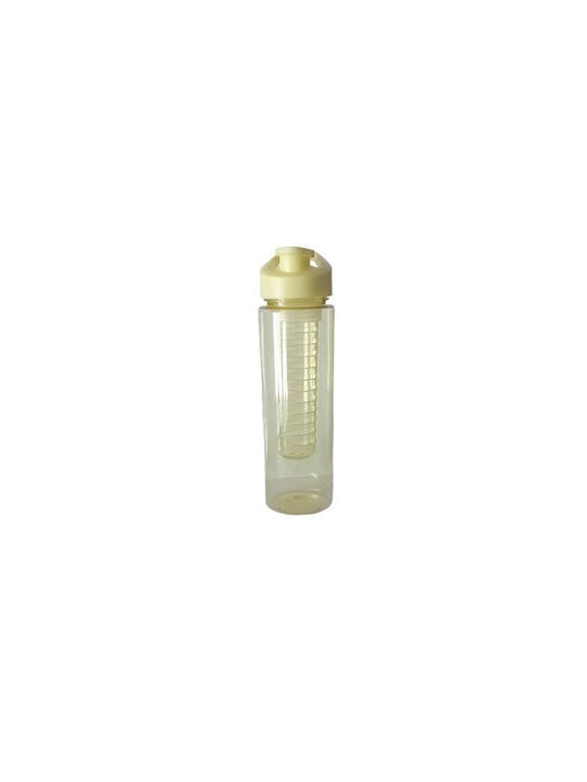 Παγούρι Πλαστικό 700ml Κίτρινο
