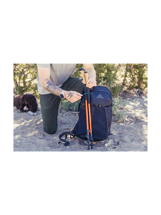 Gregory Ορειβατικό Σακίδιο 24lt Αδιάβροχο Μαύρο Daypack