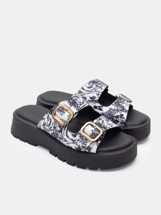Γυναικεία Σανδάλια Flatforms Μπλε