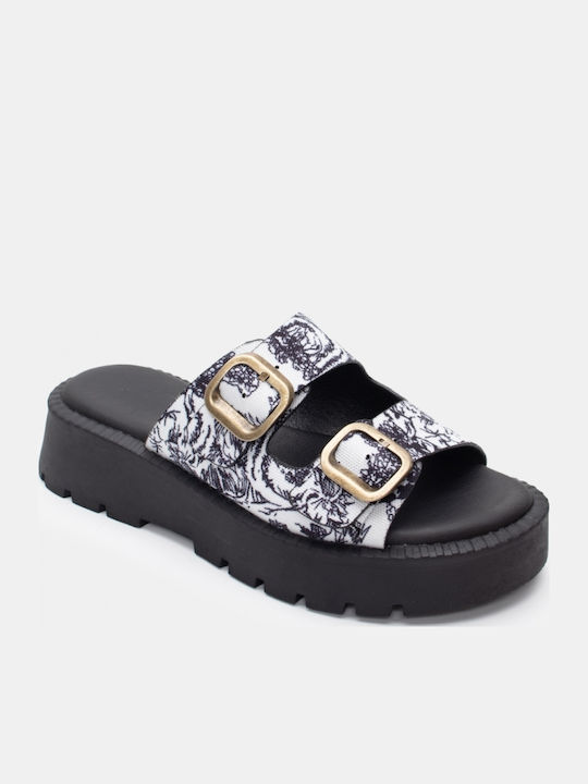 Γυναικεία Σανδάλια Flatforms Μπλε