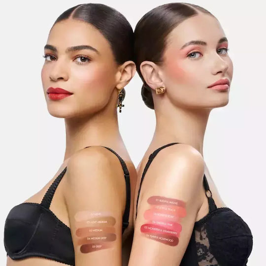 Dolce&gabbana Класически Руж за Бузи и Очи Нюанс 01 Bussfulmauve Капацитет 8 г
