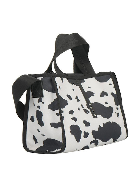 Women's Bag Shoulder White / Black