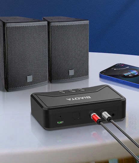 Xyh-b30 Bluetooth 5.0 Audio Receiver 3,5mm + & Fiber Optic