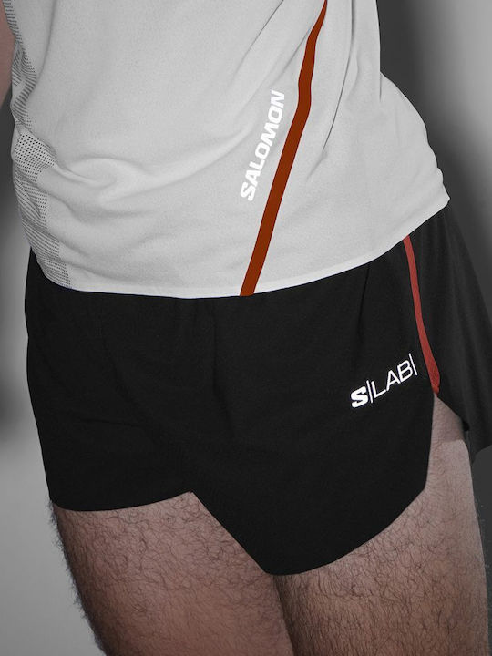 S Lab Αθλητική Ανδρική Βερμούδα Black