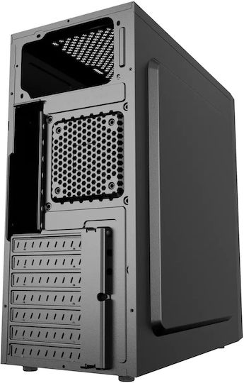 Gembird Fornax 170 Midi Tower Κουτί Υπολογιστή Μαύρο