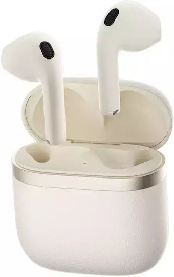 Edifier W200T In-ear Bluetooth Handsfree Earphones with Sweat Resistance and Charging Case Beige