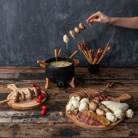 Boska Holland Electric Fondue Pot Black 20x19.8x26.5cm