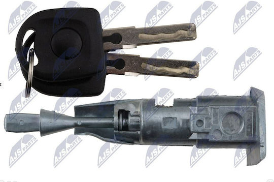 NTY Door lock with installation Front Volkswagen Touareg 2010 EZC-VW-661