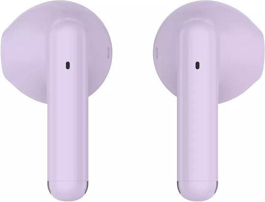 Infinix XBuds 3 Bluetooth Handsfree Ακουστικά με Αντοχή στον Ιδρώτα και Θήκη Φόρτισης Μωβ