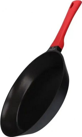Zwieger Obsidian Τηγάνι από Χυτό Αλουμίνιο με Καπάκι με Επίστρωση από Πέτρα 24cm