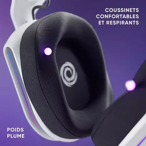 Oniverse Polaris Drahtloses Über Ohr Gaming-Headset mit Konnektivität 3,5 mm / Bluetooth / USB Weiß für Nintendo Switch / PC / PS4 / PS5