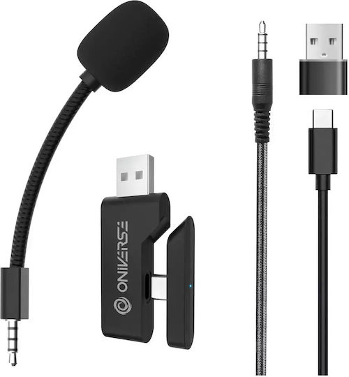 Oniverse Polaris Drahtloses Über Ohr Gaming-Headset mit Konnektivität 3,5 mm / Bluetooth / USB Weiß für Nintendo Switch / PC / PS4 / PS5