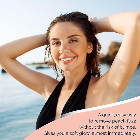 Portable Facial Epilator Pain-free Gentle Hair Removal From Face Body Led Light Hypoallergenic
