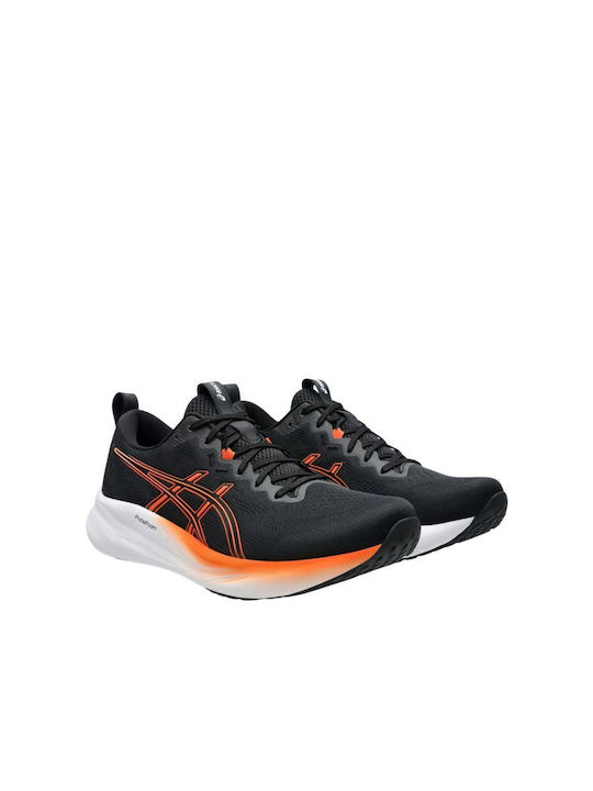 Gel-pulse 16 Sport Shoes Running Black And Orange