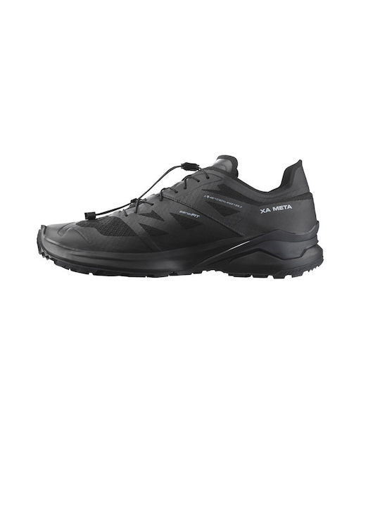 Sport Shoes Trail Running Waterproof with Gore-Tex Membrane Black