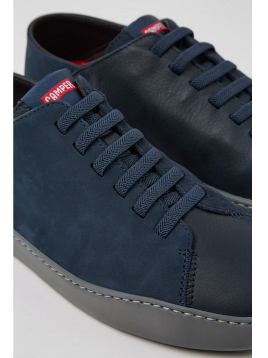 Men's Leather Casual Shoes Blue