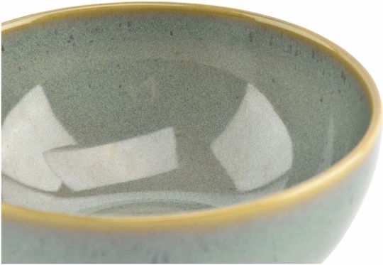 Salt & Pepper Verde-albastru Solo Bol de Servire Rotund Ceramică Verde cu Diametru 14.5buc